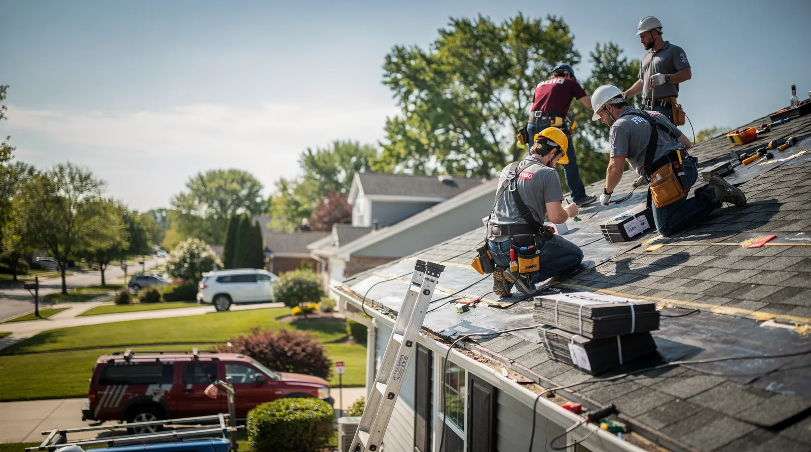 Roof Repair in Buda, TX around you